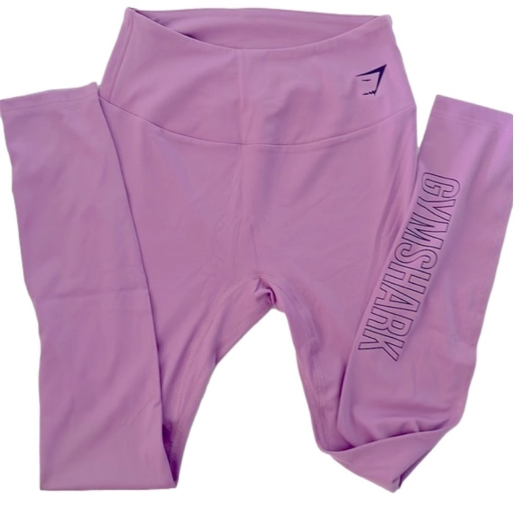 Gymshark Limited Edition High Rise Full Length Training Graphic Leggings Purple